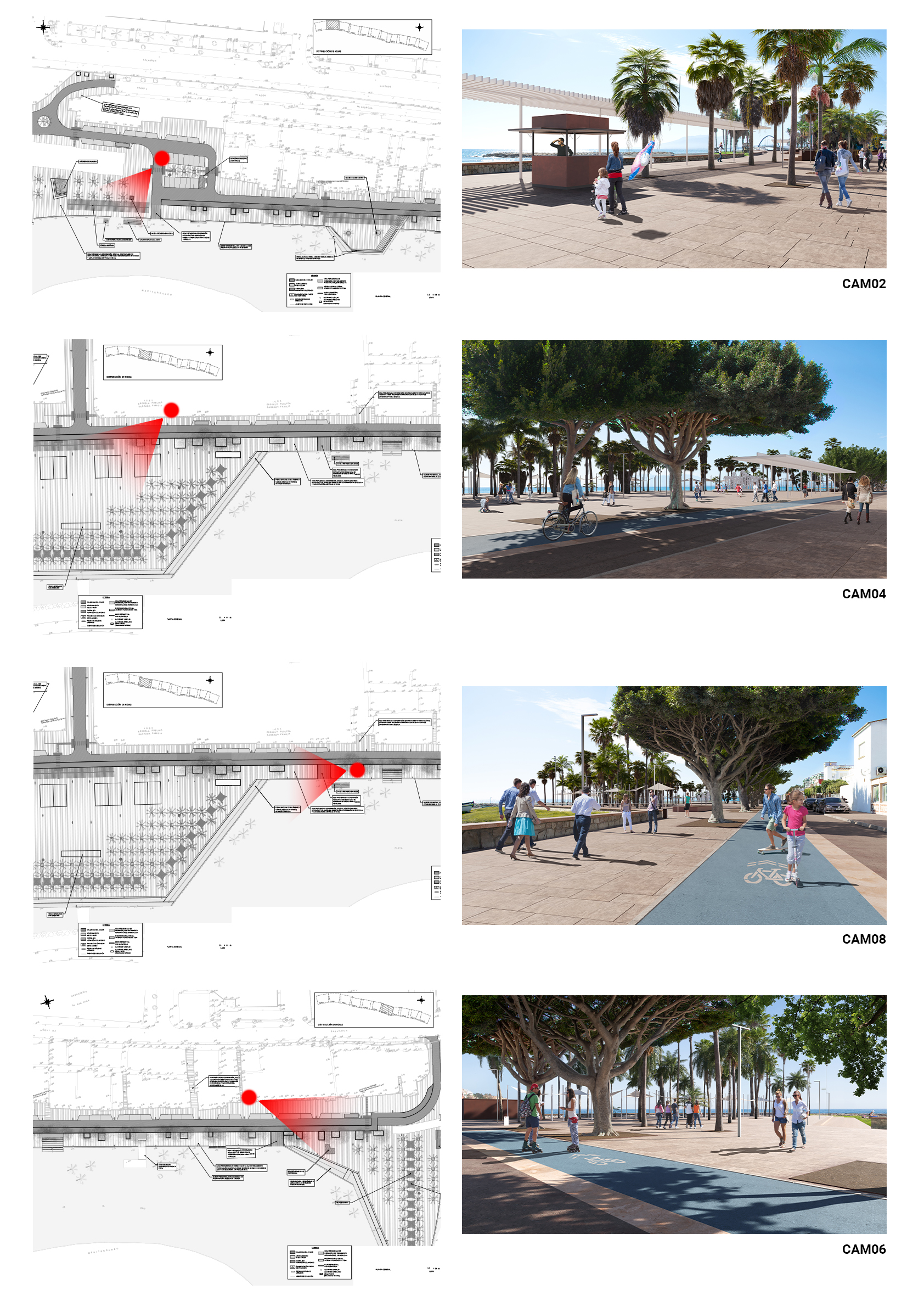 Proyecto de reforma del Paseo Marítimo de El Palo